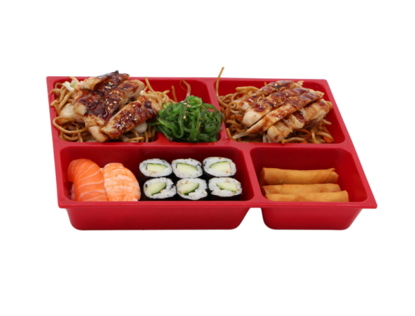 C6. Hoso- & Harumaki Bento